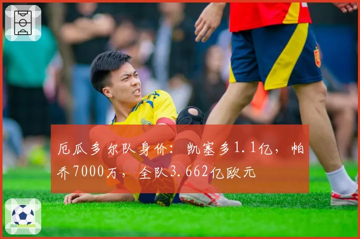 厄瓜多尔队身价：凯塞多1.1亿，帕乔7000万，全队3.662亿欧元